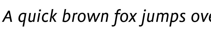 Preview of Flex Text Italic font