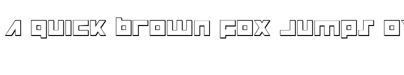 Preview of Flight Corps 3D Regular font
