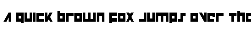 Preview of Flight Corps Condensed Condensed font