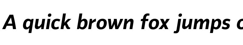 Preview of Flinders Trial Bold Italic font