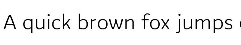 Preview of Flinders Trial Light font