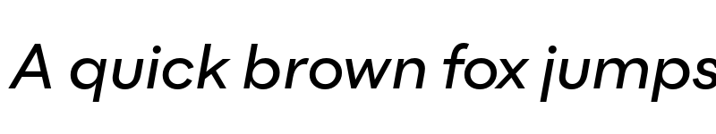 Preview of Flink Medium Italic font