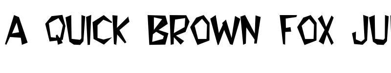 Preview of Flintstone Regular font