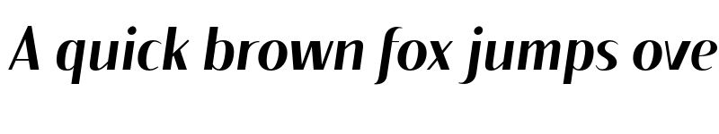 Preview of Floane Bold Italic font