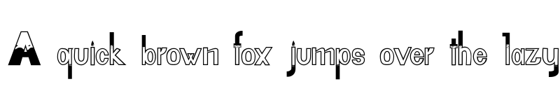 Preview of FLOOD WATER NORMAL font