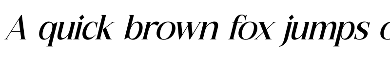 Preview of Floral Paradise Serif Italic font