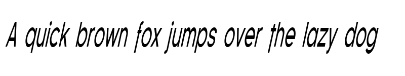 Preview of Florencesans Comp Italic font