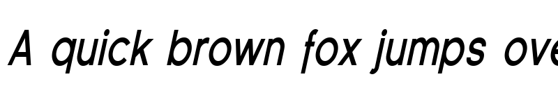 Preview of Florencesans Cond Bold Italic font