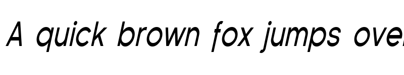 Preview of Florencesans Cond Italic font