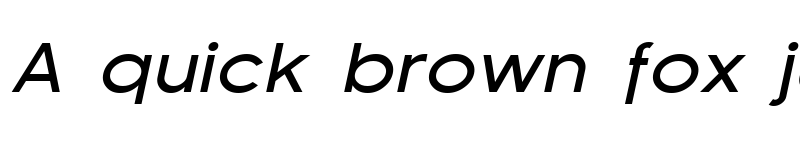 Preview of Florencesans Exp Italic font