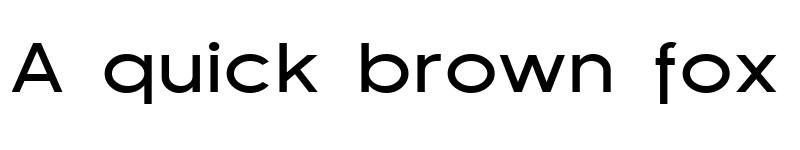 Preview of Florencesans Exp Regular font