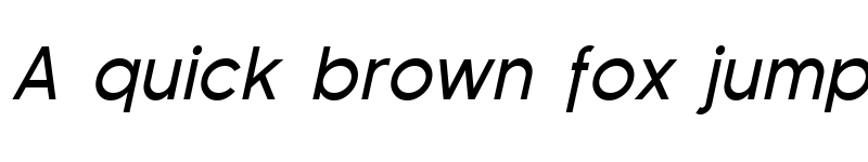 Preview of Florencesans Italic font