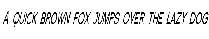 Preview of Florencesans SC Comp Italic font