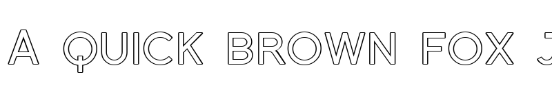 Preview of Florencesans SC Outline Regular font