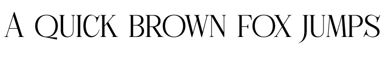 Preview of Florens Serif Regular font