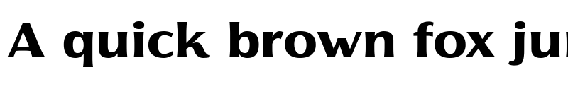 Preview of Florentia ExtraBold font