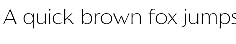 Preview of Florentia ExtraLight font