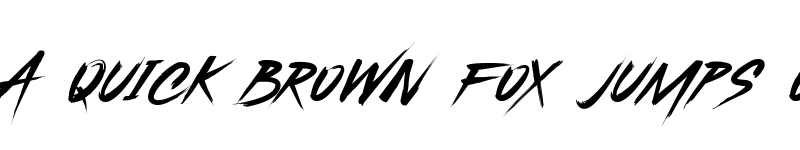 Preview of Floresh Regular font