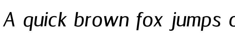 Preview of Florid Italic font