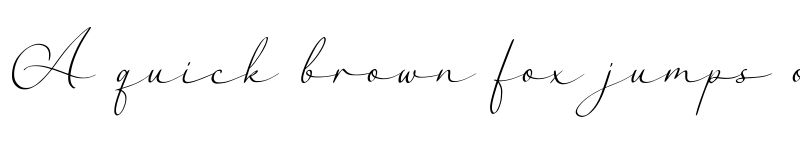 Preview of Flourish Orchestral Regular font