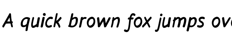 Preview of Flow Ext Bold font