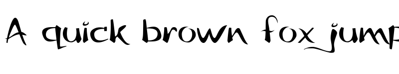 Preview of Flow Regular font