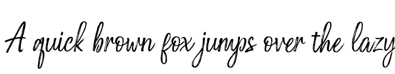Preview of Flower garden Regular font