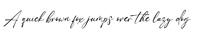 Preview of Flowrite Script font