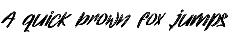 Preview of Flowsand Demo Regular font