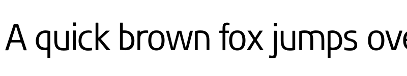 Preview of Fluent Sans Regular font