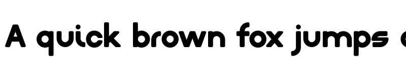 Preview of Fluff Regular font