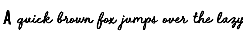 Preview of Fluid Motion - Demo Regular font