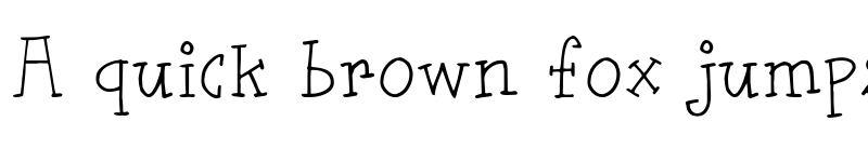 Preview of flutSaus Regular font