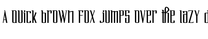 Preview of Fly Over Regular font