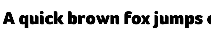 Preview of Foco Black Regular font