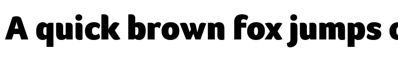 Preview of Foco Black font