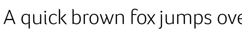 Preview of Foco Light font