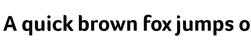 Preview of Foco Trial Bold font