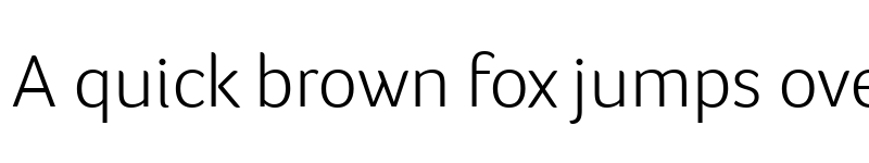 Preview of Foco Trial Light font
