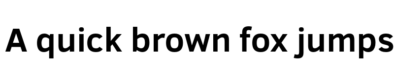 Preview of Fog Sans Bold font