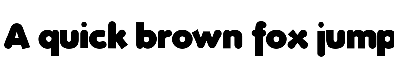 Preview of Folks-Heavy Regular font