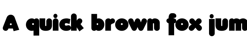 Preview of FolksXX Heavy font