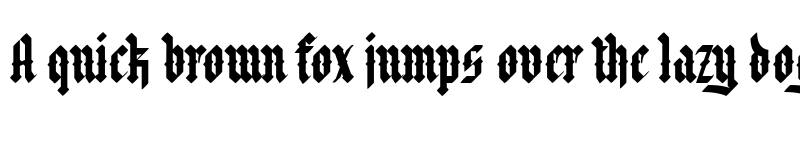 Preview of Font Negra Regular font