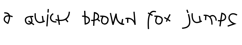 Preview of Fontbardeo Regular font