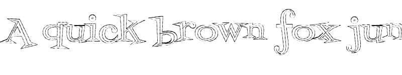 Preview of Fontdinerdotcom Jazz Light Light font