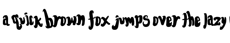 Preview of FontForTheDumped Regular font