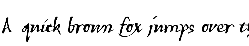 Preview of FONTSPRING DEMO - 1431 Humane Niccoli Normal font