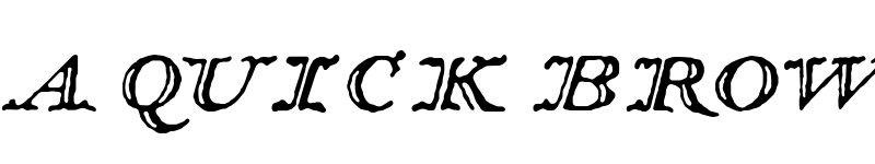 Preview of FONTSPRING DEMO - 1741 Financiere Titl Italic font