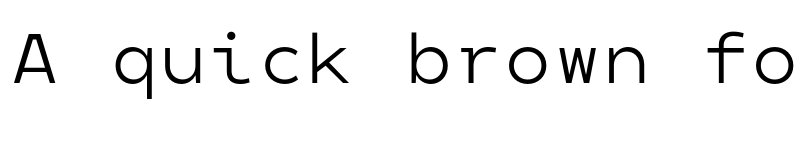 Preview of FONTSPRING DEMO - 400 Matahari Mono Regular Regular font