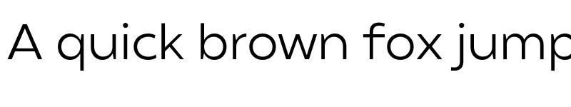 Preview of FONTSPRING DEMO - 400 Matahari Regular Regular font